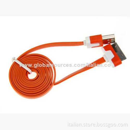 USB to 30-pin Cable with 5V Power Output and USB Jack, OEM/ODM Orders Accepted